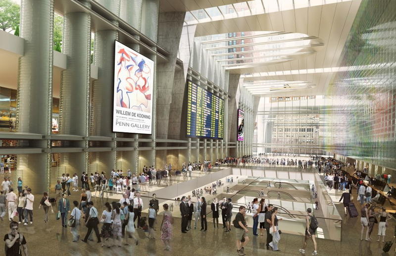 Illustration for article titled Four Glamorous New Penn Station Designs (That We Shouldn't Build Yet)